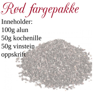 Rød fargepakke