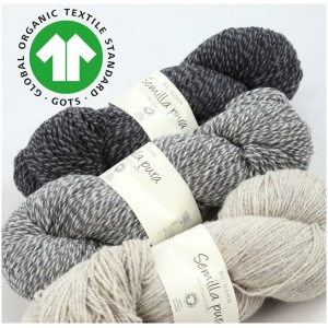 Semilla Pura - GOTS - naturmelert garn