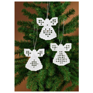 Hardanger engler 10x10cm