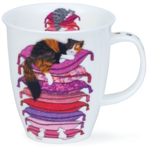 Sleepy cats pink