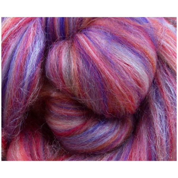 Merino og tussahsilke tops -  Tulipan