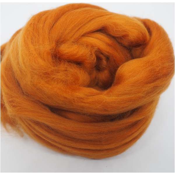 Merino - tops - micron 21 - brun